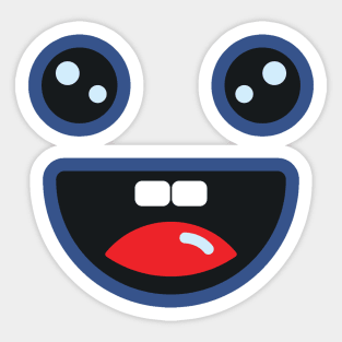 Smile face cartoon Sticker